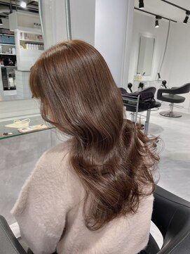 ノット 表参道青山(knot) ガーリースタイルシフォンベージュ