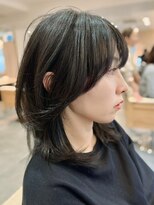 フリップビーアヴェダ(FLIP B AVEDA)&nbsp;本八幡×顔周り×小顔カット×ミディアム