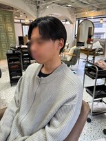 サンバイセライロ 千葉(SAN. by celilo)&nbsp;メンズ韓国ヘア/ニュアンスパーマ/毛流れセンターパート/関祐翔