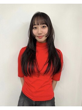 シーン 立川(SCENE) 髪質改善透明感カラー韓国レイヤー顔周りカットブリーチ立川