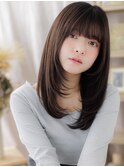 艶感ストレートロングレイヤーくすみカラーa北浦和20代30代40代