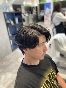 イメージア 町田店(IMAGE A) センターパート黒髪＠30代40代50代60代