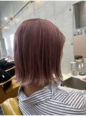 深めピンク 西葛西ハイトーンカラー