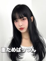 アマトウキョウ アユンチェ(AMA TOKYO×AYUNCHE) 前髪顔まわり韓国ヘアレイヤーカットサイドバンク2wayバンク韓国