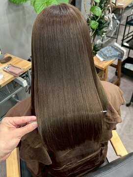ノート(note) 韓国風レイヤーカット髪質改善ダブルカラーハッシュカット
