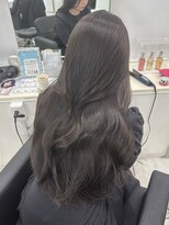 マーシュ 梅田(marshu)&nbsp;吉岡Style/ワンホン/ブリーチなしで透け感オリーブグレージュ