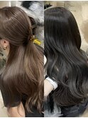 オリーブグレージュ/色落ちも綺麗なベースに