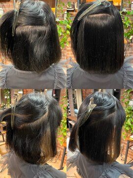 スット 渋谷(slut) くせ毛改善ストレート