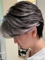 アンサー 渋谷(ANSWER)&nbsp;メンズバレイヤージュハイライトセンターパート