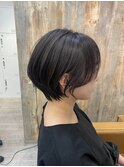 ナチュラル丸みショート