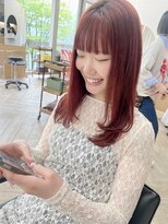 ラヴィズム 小新店(LUVISM)&nbsp;韓国/顔周りレイヤー/ブリーチ/ベージュ/ダブルカラー/西区/小新