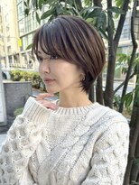 ライズ ネックス ザ サロン 渋谷(LIZE nex the salon)&nbsp;ショートボブ［#渋谷駅 #ショートボブ #髪質改善］