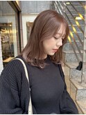 Lomalia表参道ナチュラルブラウンベージュケアカラー