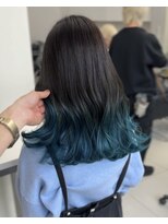 アライブ ハラジュク(ALIVE harajuku)&nbsp;グラデーションカラーバレイヤージュインナーカラー　ryota