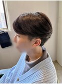 シースルーマッシュ/MEN’S HAIR/リバースセンターパート