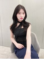 ジーナ 名駅(XENA.)&nbsp;【石塚】韓国ヘア/透明感ブラック/髪質改善/レイヤーカット