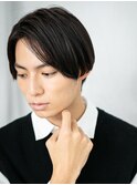 社会人スーツアッシュブラックツーブロックメンズカットI北浦和
