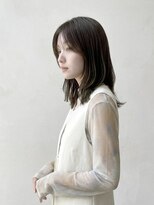 オレロ 国立(olelo) ナチュラルショート/ミルクブラウンダークパープル/ダウンバング