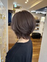ブレス ヘアアンドスパ 湘南台(bless hair spa)&nbsp;アドミオカラー×外はねレイヤー