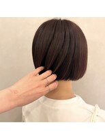 アンドワン 自由が丘(＆ONE)&nbsp;【&ONE 自由が丘】オレンジブラウン×ミニボブ