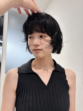 ナヌーク シブヤ(nanuk shibuya) ニュアンスボブレイヤーパーマ