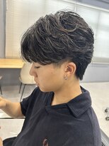 メンズ リコ(MEN'S RICO) 2wayメンズマッシュセンターパート×フェザーパーマ【大和】