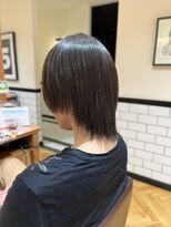 ビーハイブアヴェダ PARCO2店(BEHIVE AVEDA)&nbsp;縮毛矯正×中性ウルフ【三橋由奈】