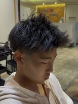 リゴ ヘアー(RIGO hair)&nbsp;フェード×無造作スパイキーショート