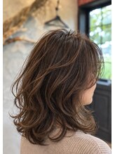 サロンドクロエ(Salon de Chloe)&nbsp;大人ミディアム｜柔らかデジタルパーマ