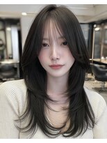ケシキ 表参道 原宿(kesiki.)&nbsp;20代30代40代くびれレイヤー顔周りカットハッシュカット