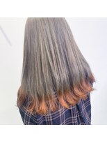 テクライズ 豊橋店(TECHRISE)&nbsp;裾カラー×オレンジ☆