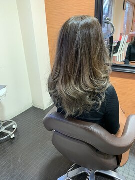 ヘアーサロン デペント(HAIR SALON Depend) サファイア&グレーパール