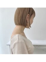 ケイリー(KAYLEE)&nbsp;【KAYLEE☆STYLE】ハイトーン×ミニボブ