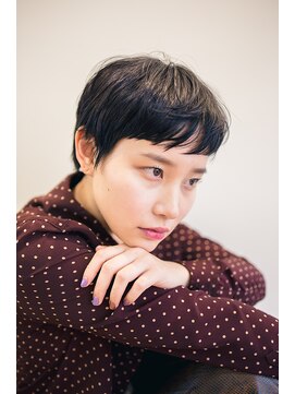 ピズム(PISM) フレンチマッシュイメチェンショート/フォギーベージュ