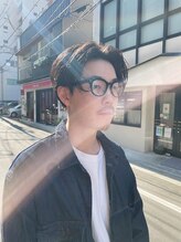 アクセント(ACSENT) men's center part
