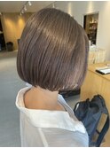 スモーキーベージュボブ_TREAT浦安