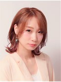 大人カジュアルボブ☆20代30代40代☆小顔外ハネミディアム