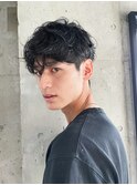 前髪下ろしニュアンスパーマ【新百合ヶ丘/メンズ/メンズパーマ】