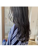 艶ダークグレージュ /艶髪/暗髪