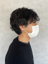 リット×ベリエ(Lit.×belier)&nbsp;ツーブロック/メンズマッシュ/波巻きスパイラルパーマ