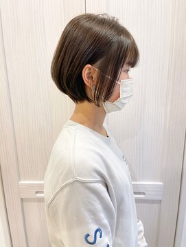 アルディ ユーカリが丘店(HARDI) 【星野】シナモンベージュ×ナチュラルショートボブ☆