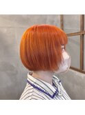 個性派オレンジカラー【吉永】