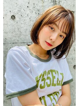 ロイジー(roijir) roijir表参道 大人ミニボブ×透明感カラー