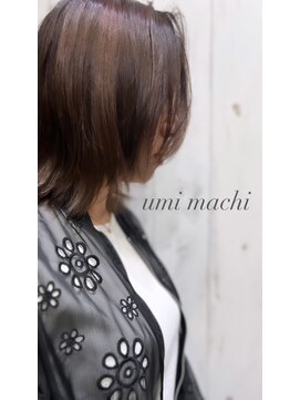 ウミマチ(umi machi) umi machi Zeroグラからのミディアムレイヤーウルフ　2023/3/3