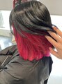 テーラ 船橋店(TELA) 黒×赤インナーカラー!