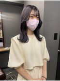 #ラベンダーカラー#パープルカラー#紫#ブリーチなし#透明感