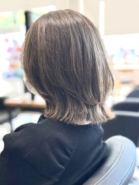 アトリエコア(Atelier Coa) 髪質改善トリートメントミルクティーベージュカラーくびれヘア