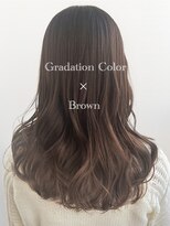 サラジュ 仁川店(SARAJU) 透明感カラー　グラデーションカラー×透明感◎ブラウン