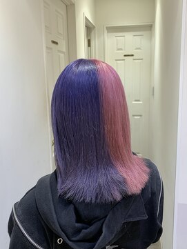 コル(CoL) よくばりツートーンピンクパープル