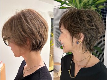 アンドビューティフル 恵比寿(andbeautiful)の写真/乾かすだけで絶妙な丸みを作る再現性の高いカットで、30代からの大人女性の悩みを払拭した理想のスタイルを